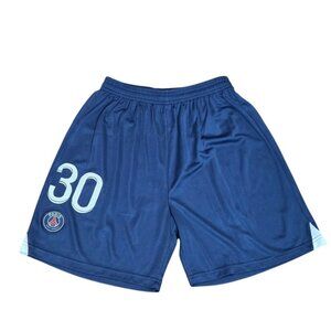 PSG Lionel Messi #30 Soccer Shorts – Navy Blue – Size XL (New Without Tag)